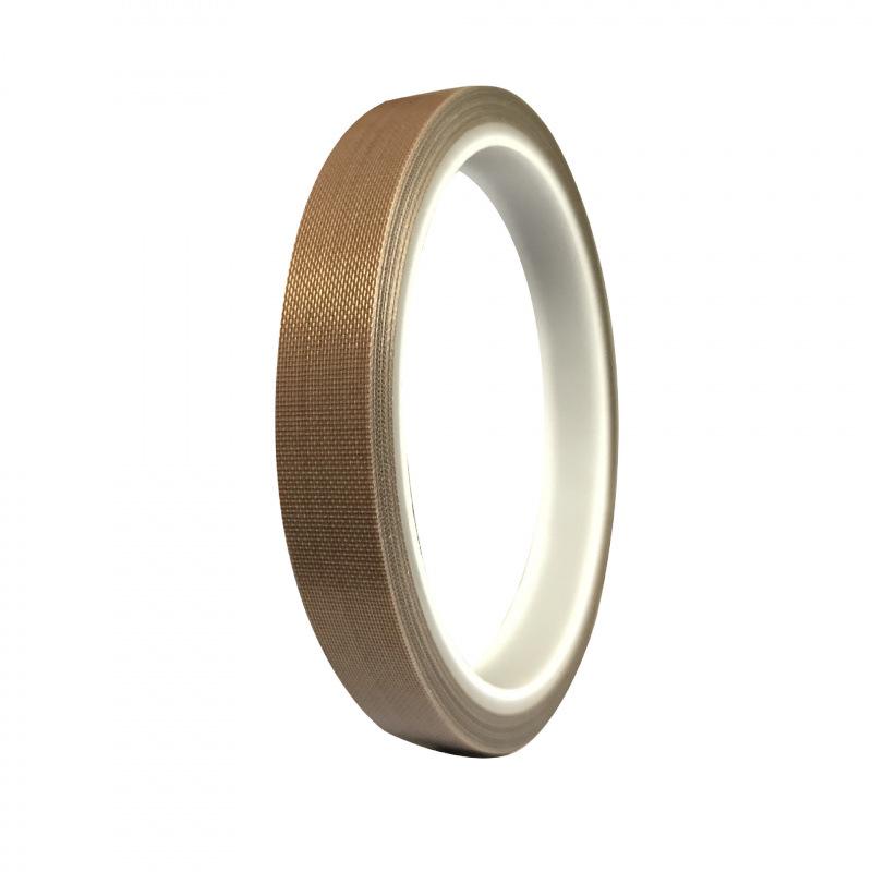 High-Temperature PTFE Teflon Adhesive Tape: Coffee Color Heat Insulation Cloth