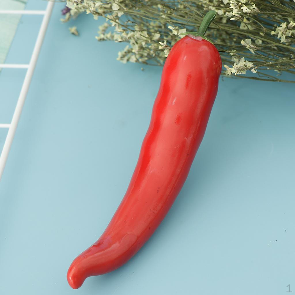 Chili, Simulation Artificial Food Chili Model Decoration
