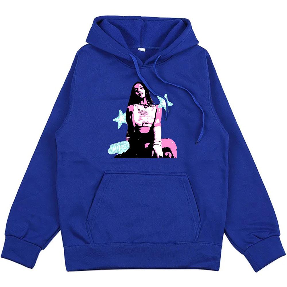 Singer Graphic Women Hoodies  Emilia Mernes MP3 Tour Sweatshirts Winter Long Sleeve Unisex Streetwear Printing Clothes