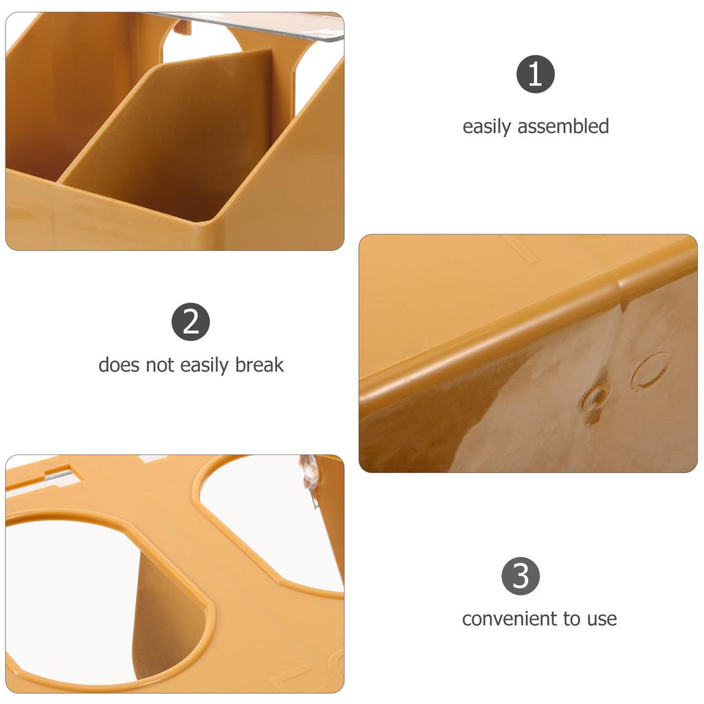 Pigeon Feed Box Bird Cage Accessories Hanging Parrot Feeder Food Dispenser Container