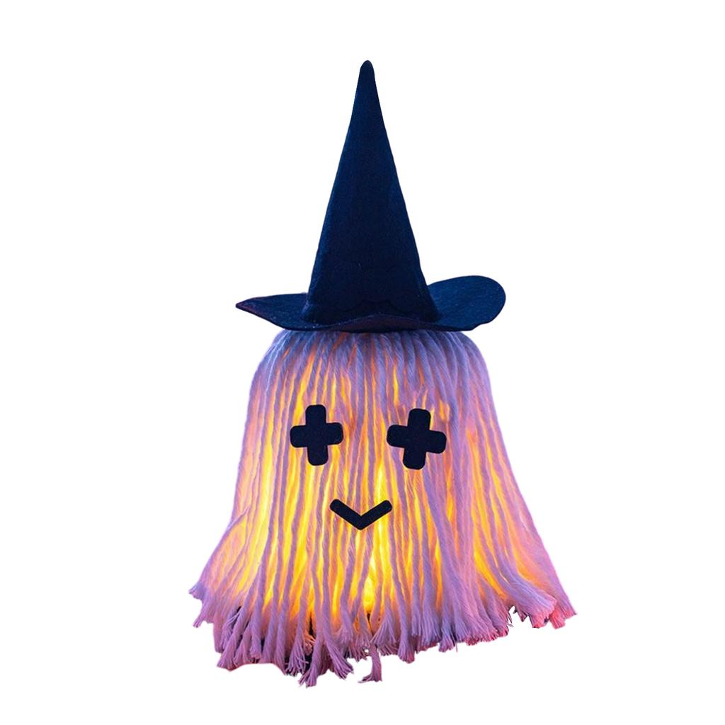 LED Halloween with Hat Night Light - Decorative Lamp for Indoor Home Party Decor