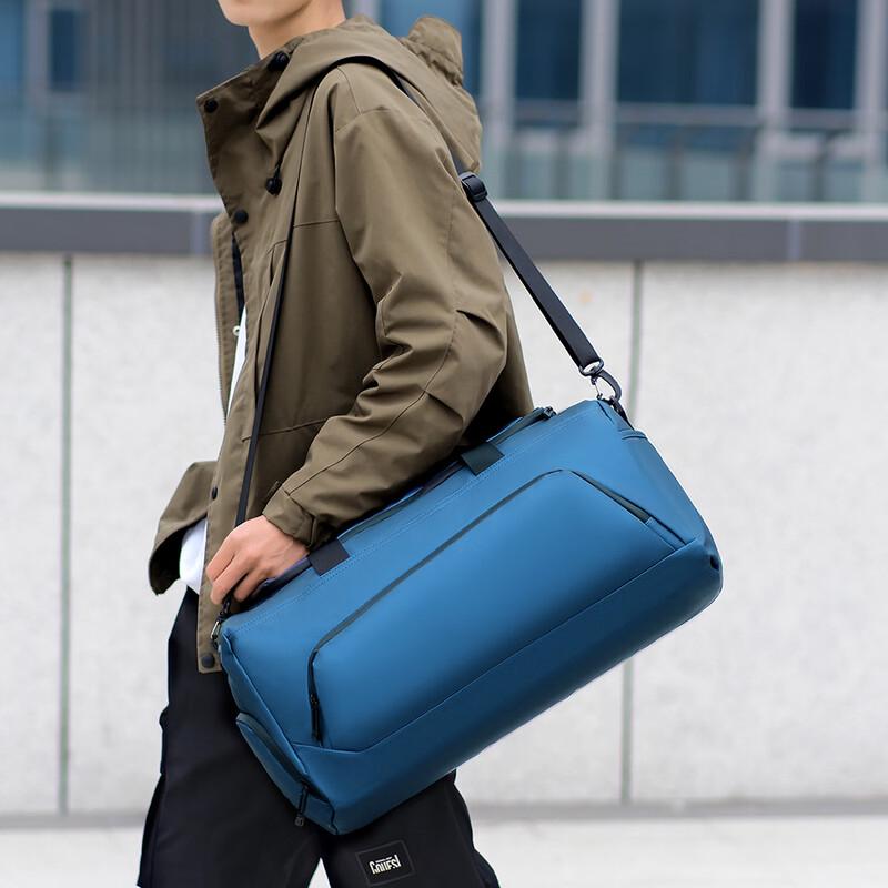 HUIHUADU Men's Large Capacity Wet/Dry Travel Sports Duffel Bag