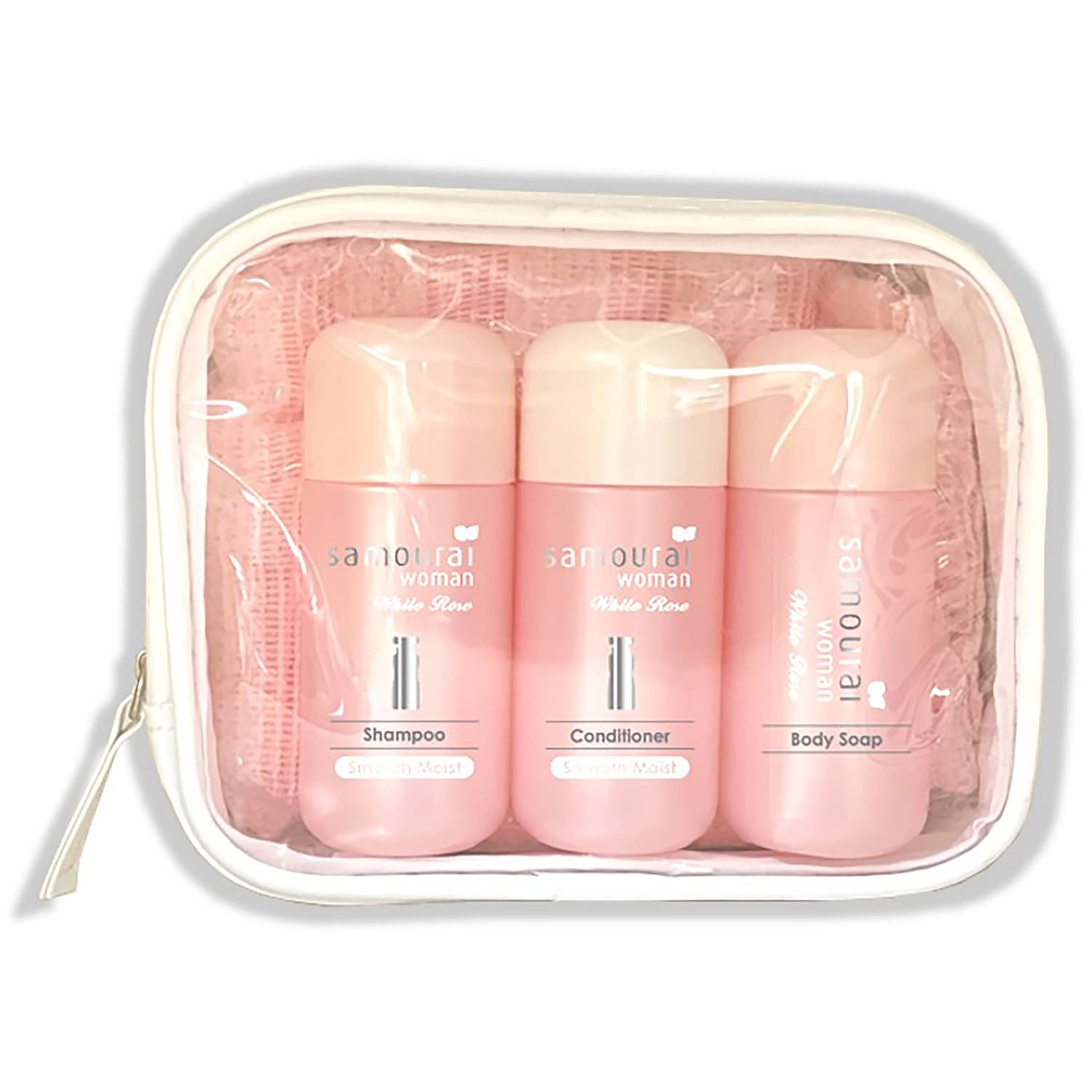 

Samourai Woman White Rose Travel Set (40mL x 3 bottles + 1 sheet)