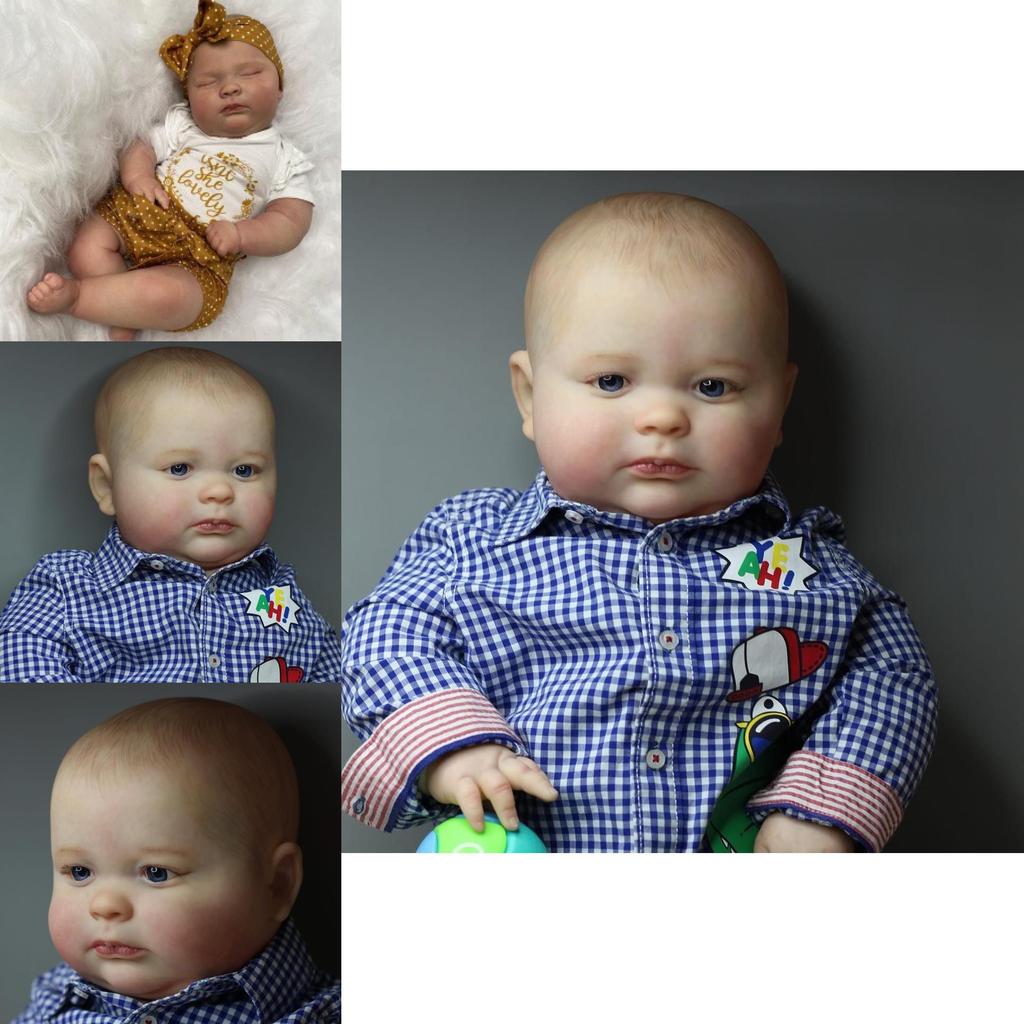 Reborn Baby Pop 60cm Siliconen Figuur Met Realistische Kenmerken Voor Verzamelaars En Cadeau Liefhebbers