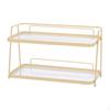 Bathroom Countertop Organizer Vanity Rack Waterproof Freestanding Storage Box for