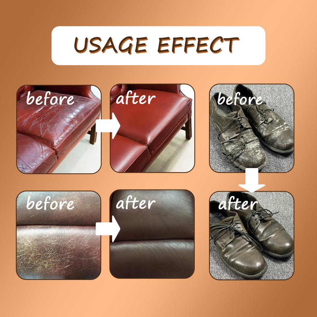 Lederreparaturcreme - Bunter Füller für Kratzer & Risse, Autositz Sofa Schuhe Aufarbeitung & Polierpaste