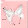 Fashion Foxes Ear Plush Headband Costume Headpiece Adjustable Cosplay Accessory For Party Outfits And Everyday Wear