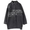 Coat for Women Cotton Autumn Winter Casual Oversize Double Layer Denim Jacket