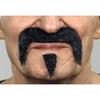Moustache - Unknown Brand - Black Handle and Grey Hair - One Size - For Costumes