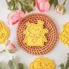 Valentine's Day Cookie Mold Cartoon Love Cat Biscuit Cutter Fondant Cake Decoration Cutting Mold Baking Tool for Wedding