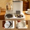 Automatic Dual Cat & Dog Food and Water Dispenser
