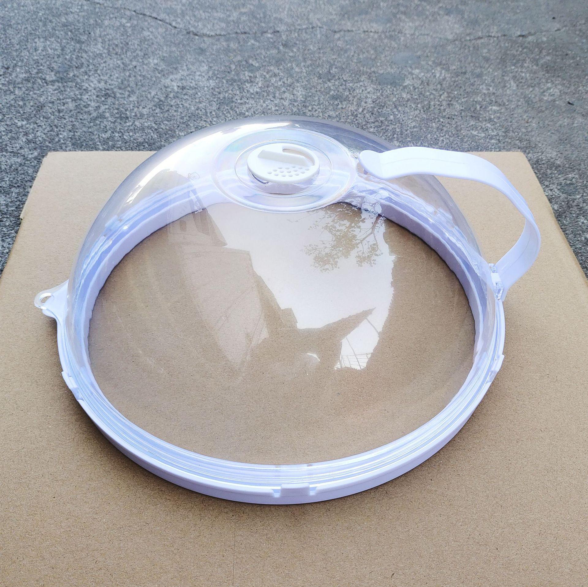 

Овочева кришка для мікрохвильової печі, стійка до масла та бризок, для розігріву та зберігання їжі