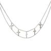 Cross Waist Chain Belt Stomach Chain Layered Waist Chain Y2k Cross Belly Chain