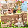 1/2Pcs Easter Cute Straw Bunny Decorations Rustic Home Decoration Party Tabletop Decorations Craft Decorations