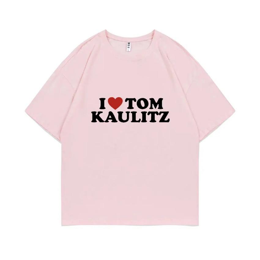 

Немецкая рок-группа Tokio Hotel I Love Tom Kaulitz футболка Мужская Женская Винтаж Панк Готика Футболки с коротким рукавом M