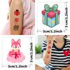 54pcs Temporary Tattoo Heart Symbols Temporary Tattoo Stickers Love Icons Waterproof Long-lasting Body Stickers For Cheeks