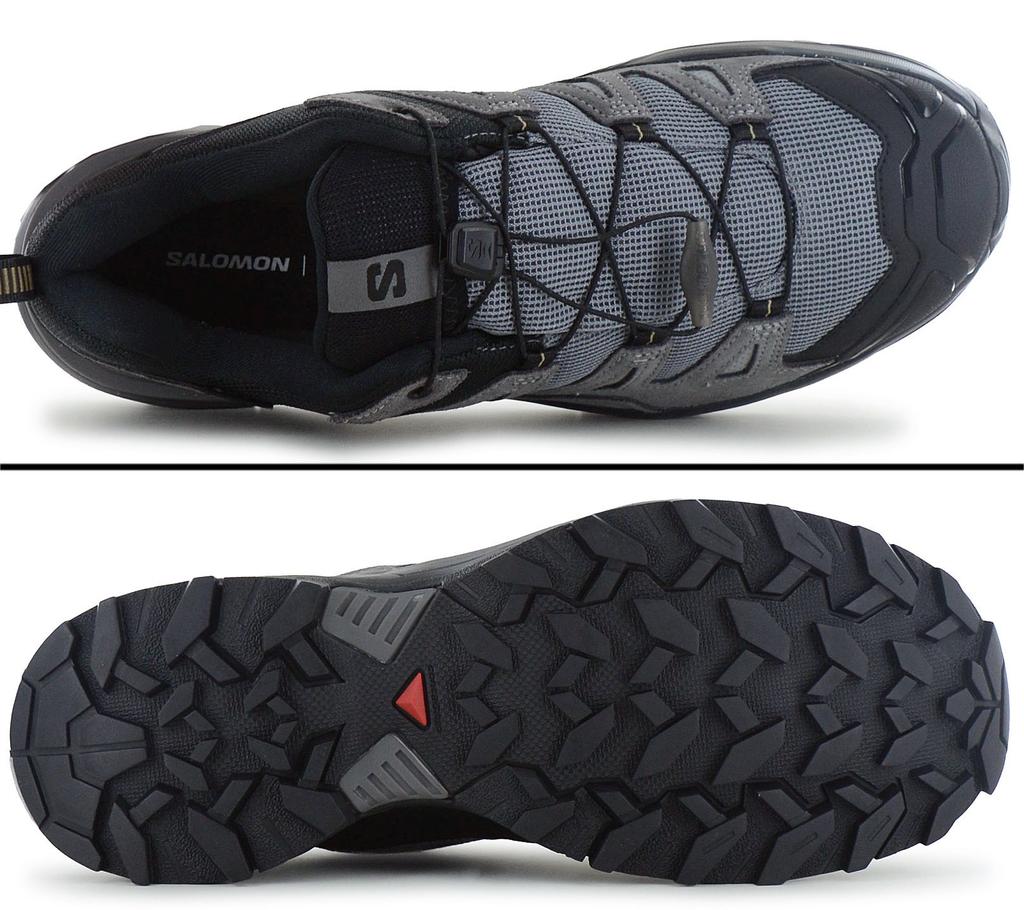 SALOMON X ULTRA 360 Piele - GORE-TEX - Pantofi de drumeție pentru bărbați Pantofi de trekking Gri 475714 ORIGINAL