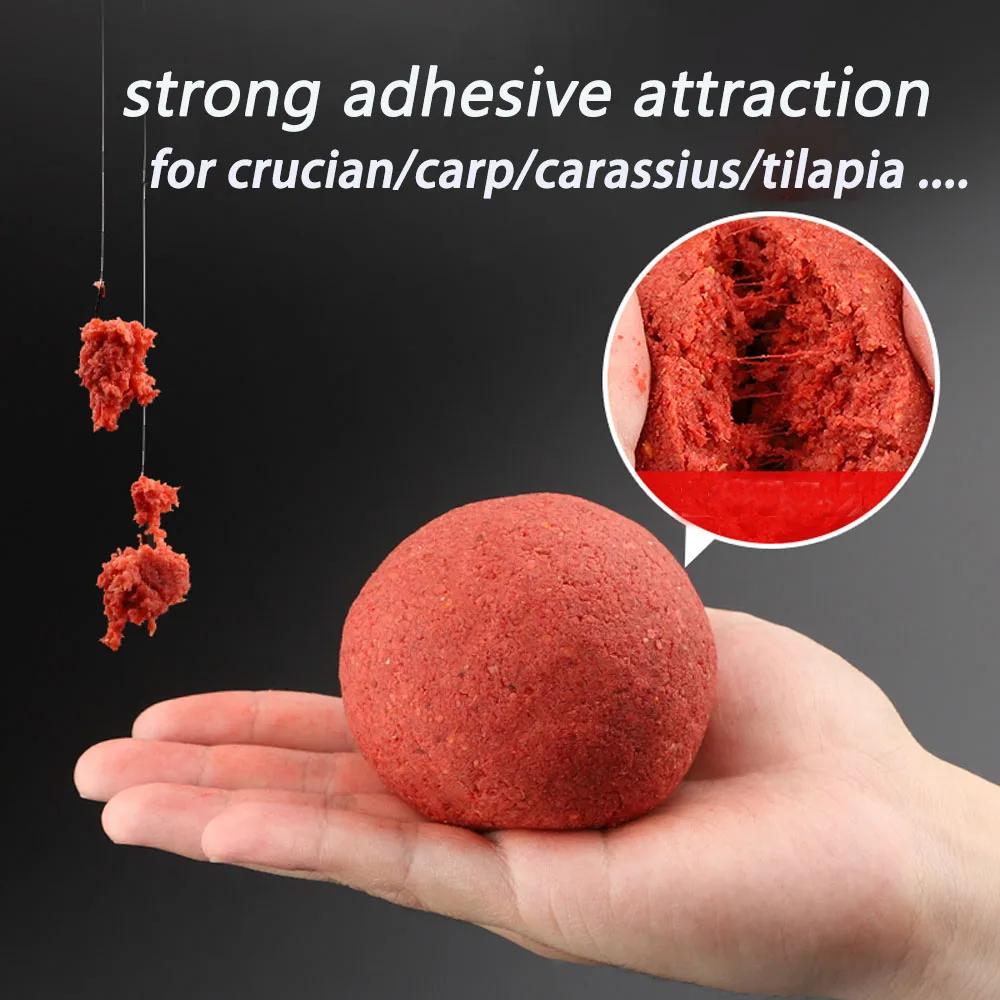NEW Natural Bait Processed Fishing Food Strong Flavor Groundbait Attractant Additive Scent Feed for Carp Crucian Catfish