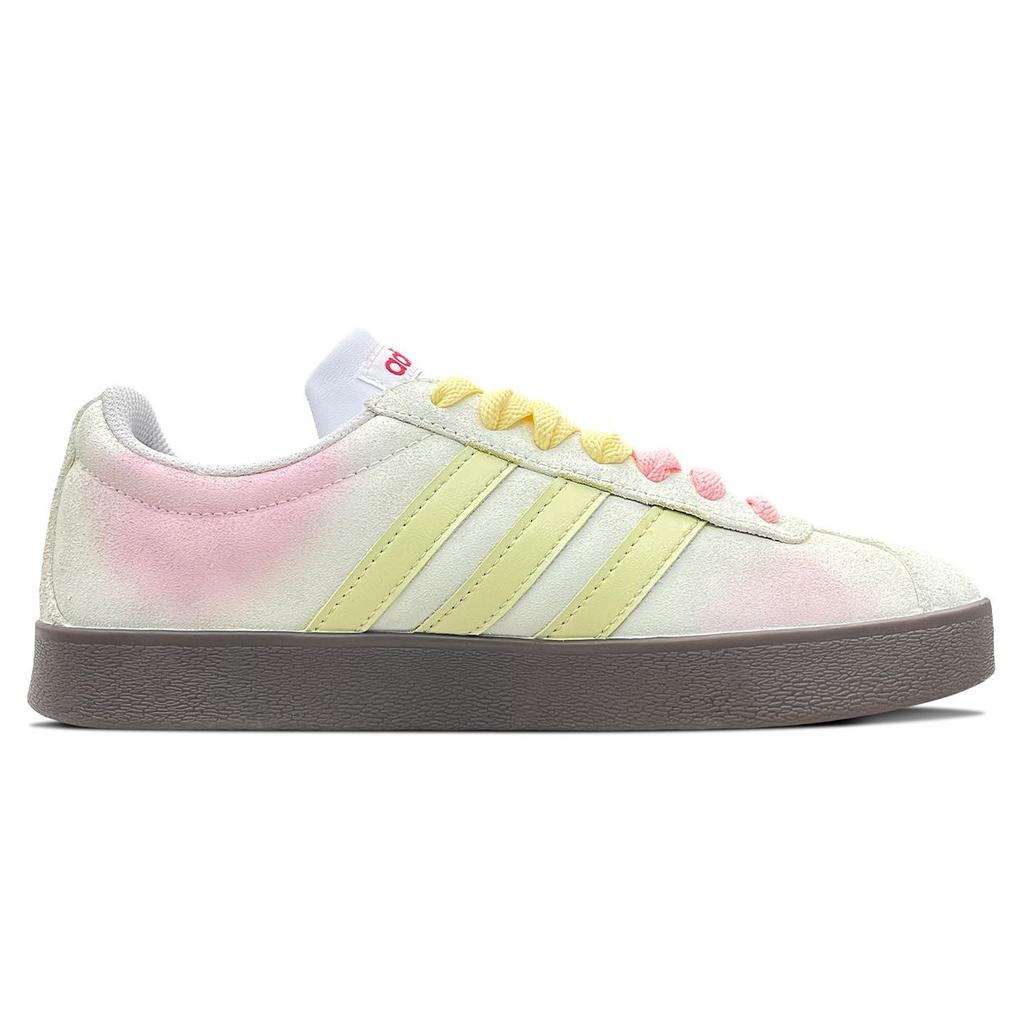 Adidas VL COURT 2.0 Resistentes a la abrasión Zapatillas de Skate de caña baja Unisex Crudo HQ1802(Equipo1120-)