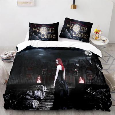 Cartoon 3D Printed Bedding Set Teen Wolf Scott Duvet Cover Pillowcases For Girl Boy Gifts