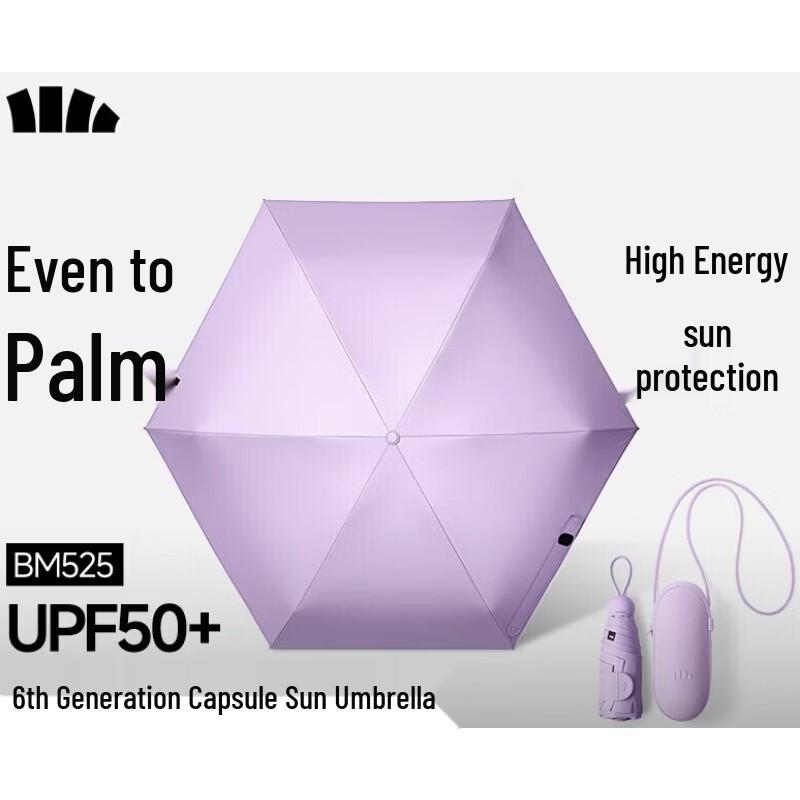 Beneunder Anti-UV Five-Fold Capsule Umbrella