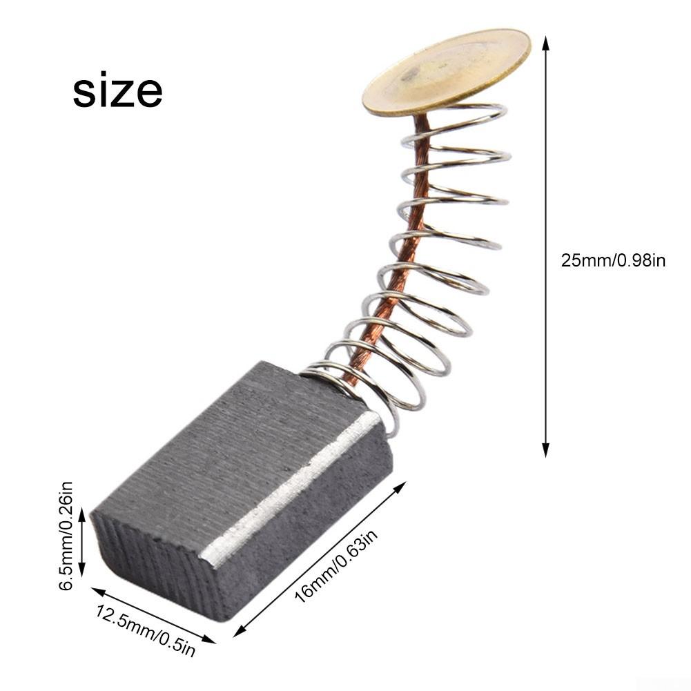 

16*12.5*6.5мм Аксессуары Угольные щетки для двигателя Угловая шлифмашина Электроинструменты