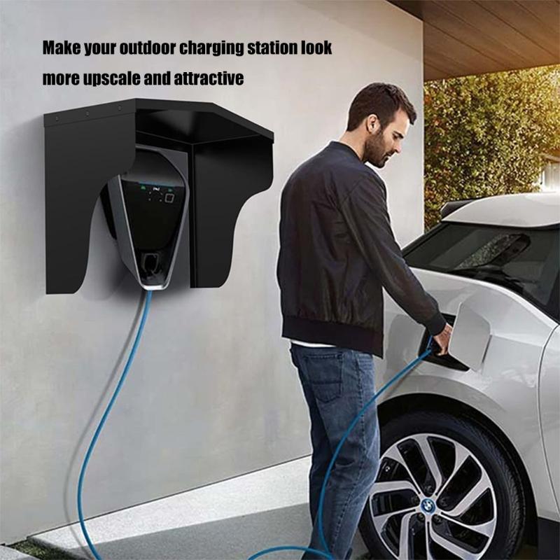 Rust Resistant EV Charger Protective Cover Complete Mounting Screw Set For Extreme Weather Conditions And Long Term Use