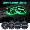 7 Color LED Car Cup Holder Light Luminous Coaster Water Cup Pad For M M3 M5 M6 M2 X1 X2 X3 X5 X6 X4 E30 E39 E46 E53 E60 F10