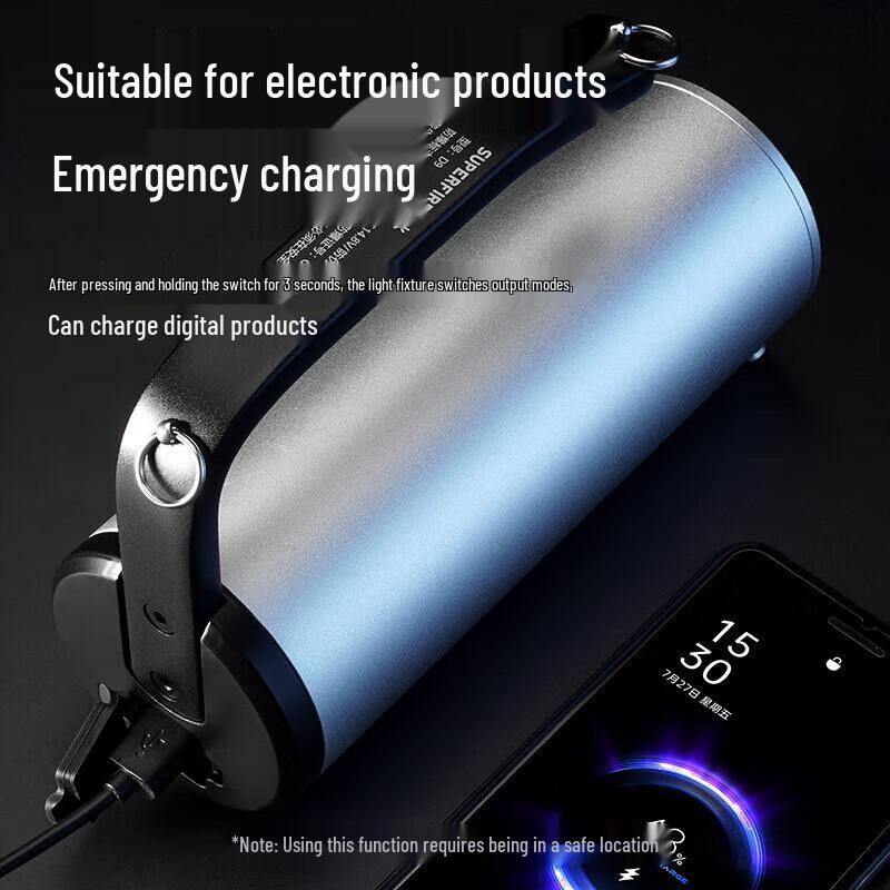 SupFire D9 Explosion-Proof Rechargeable Flashlight