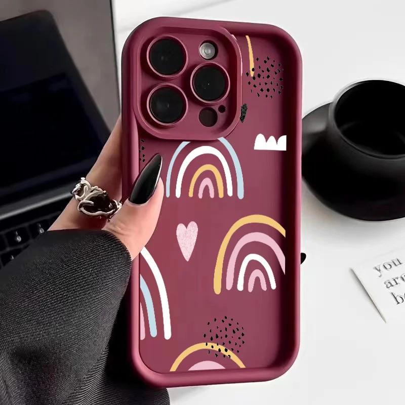 Graffiti Love Heart Case For Xiaomi POCO X7 X6 Pro X5 M7 M6 F5 F7 Mi 15 Ultra 14T Pro 14 13T 12 13 11 Lite 5G NE 12T Silicone