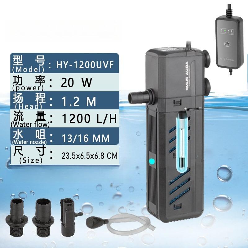 Submersible Water Pump Wave Maker Strong Oxygenation Aquarium Filter Pump Noiseless Fish Tanks Accessories Pet Products