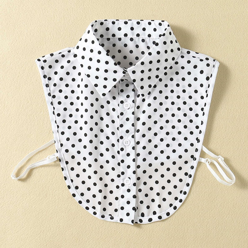 

Шифоновый напечатанный воротник-подделка женский сезонный свитер декоративный воротник универсальный свежий воротник-подделка рубашки воротник-подделка