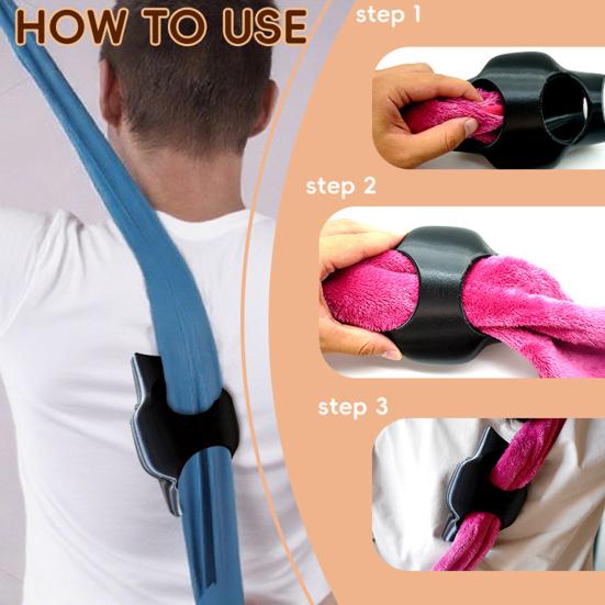 Back Scratcher Handheld Body Exfoliator And Massager Large Scratch Surface Instant Itch Relief Tool for Men Women