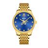 YaLaLuSi Brand Elegant Women's Quartz Watch Simple Sun Patterned Case Temperament Gorgeous Gold Gift Box Set Ladies Gift