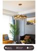 High-End Crystal Chandelier for Modern Spaces - Black, Luxury Lighting for Living Room, Bedroom, Bar, Restaurant, or Villa