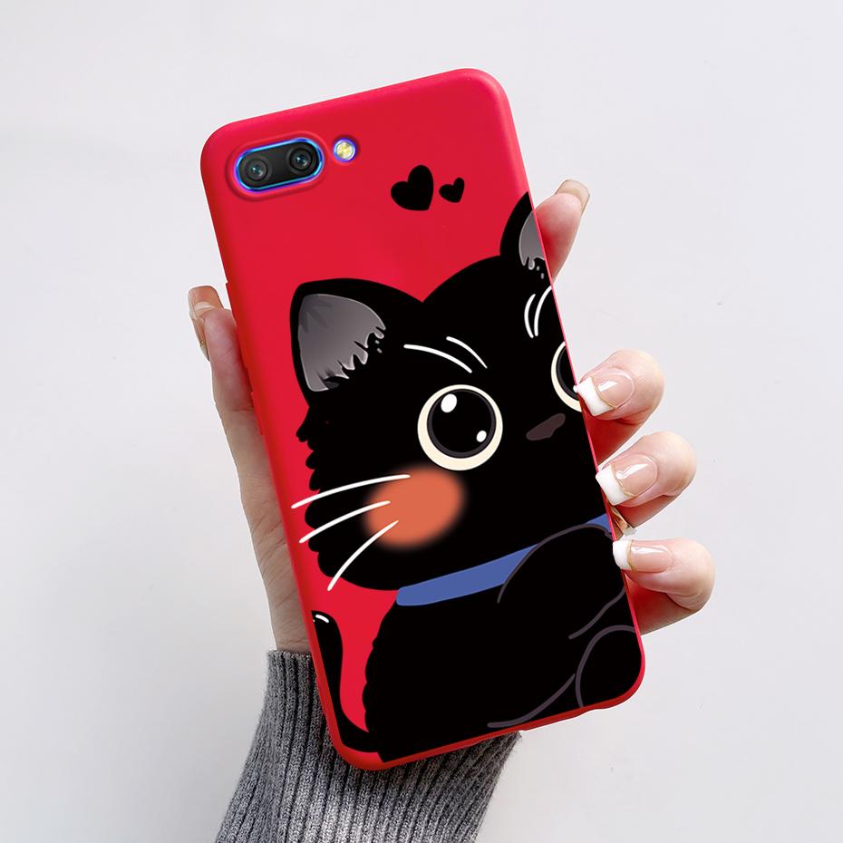For Huawei Honor 10 Case COL-L29 Silicone Soft Panda Cover For Huawei Honor 10 Phone Case On Huawei Honor 10 Back Cover Bumper