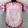 Vintage 90s Tie Dye T Shirt Jesus Christ Shroud of Turin Pink Tee M Medium