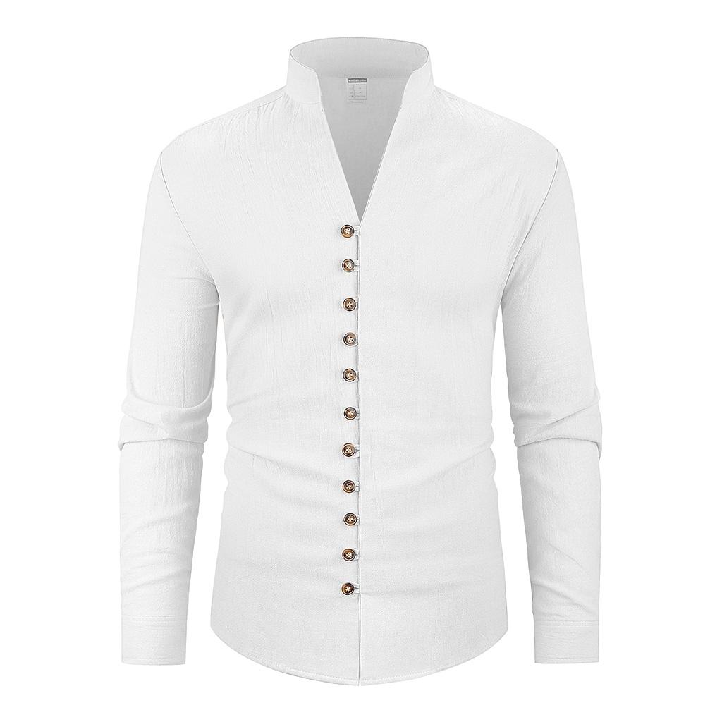 

Мужские рубашки Повседневные рубашки на пуговицах Хлопковые рубашки Рубашки с длинным рукавом Деловые рубашки Мужские рубашки для работы Рубашки для работы Повседневные рубашки XXXL белый