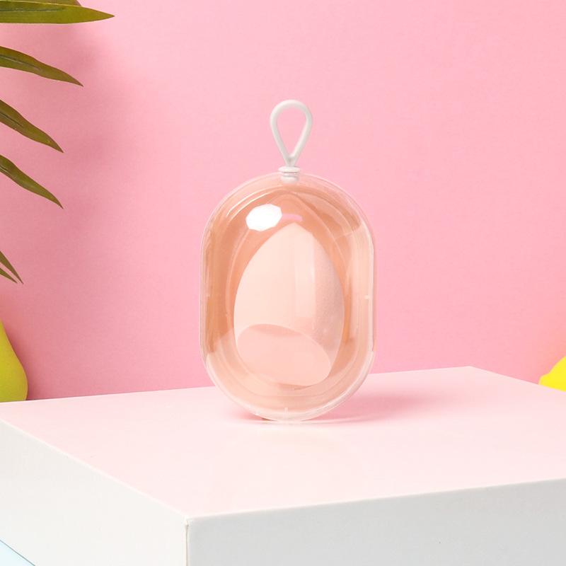 Space Capsule Beauty Egg Storage Box Set Makeup Egg Sponge Makeup Egg Dry and Wet Dual-purpose Beauty Egg/Powder Puff