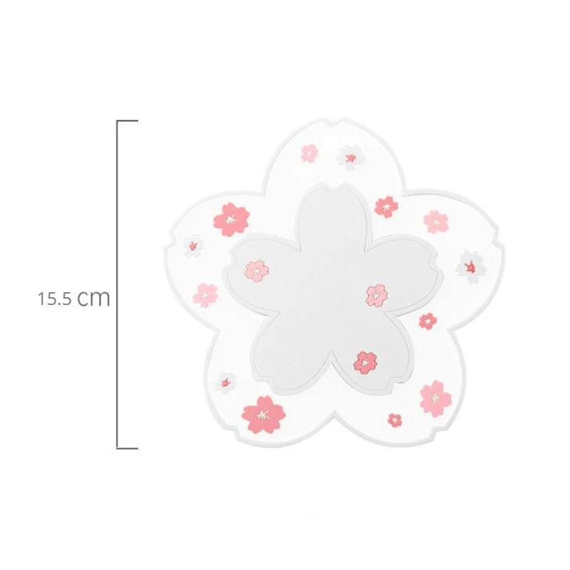 Cup Kitchen Home Accessories Insulated Mat Japanese Tea Coaster Coasters Decoration Milk Sakura Table Style 1PC Kawaii Drinkware