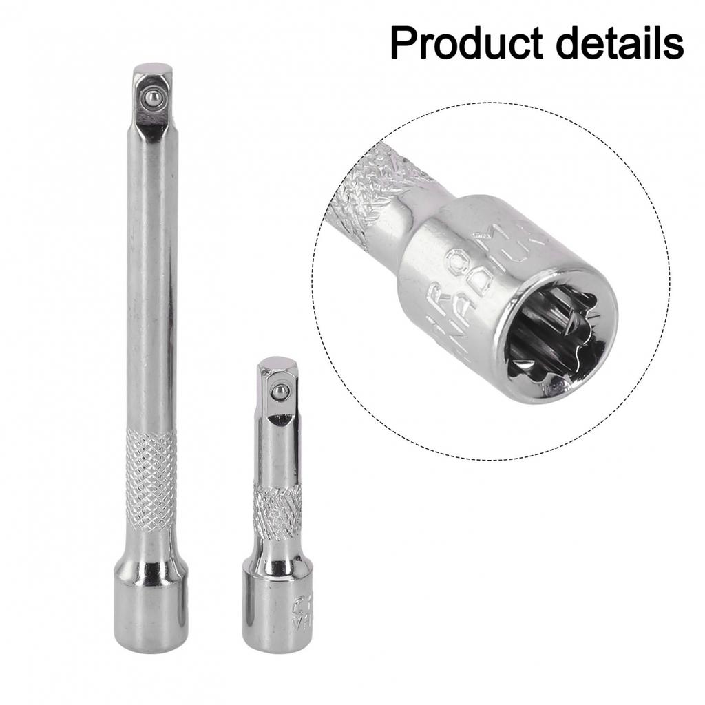 Compact and Sturdy 12 38 14 Inch Extension Length Bar Set for Ratchet Tool