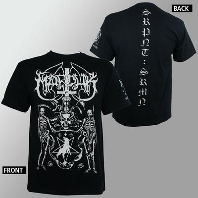 Authentic Marduk Serpent Sermon Skeletons Logo T-Shirt
