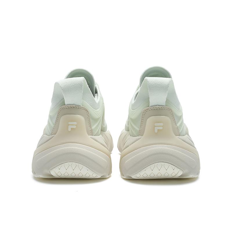FILA Fusion Ray 4 Fashion Casual Low-Top Lifestyle Shoes Women sneaker White Green T12W421107FWW