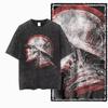 Anti War Peace No War Vintage Graphic Washed Distressed Big Size Cotton Men's T-Shirt