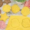8Pcs/Set Cookie Mold Non Stick Easy to Demold PP Cartoon Super Mario 3D DIY Embossing Biscuit Cutter Baking Accessories