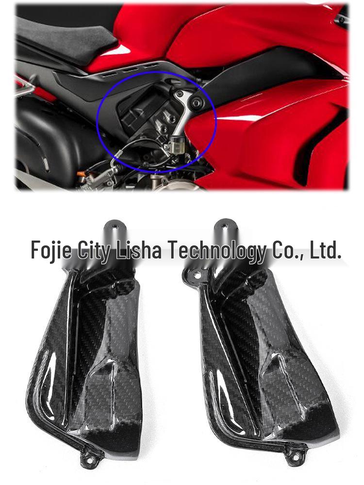Ducati Panigale V4/V4S/V4R Carbon Fiber Camshaft Cover Pair (2018+)