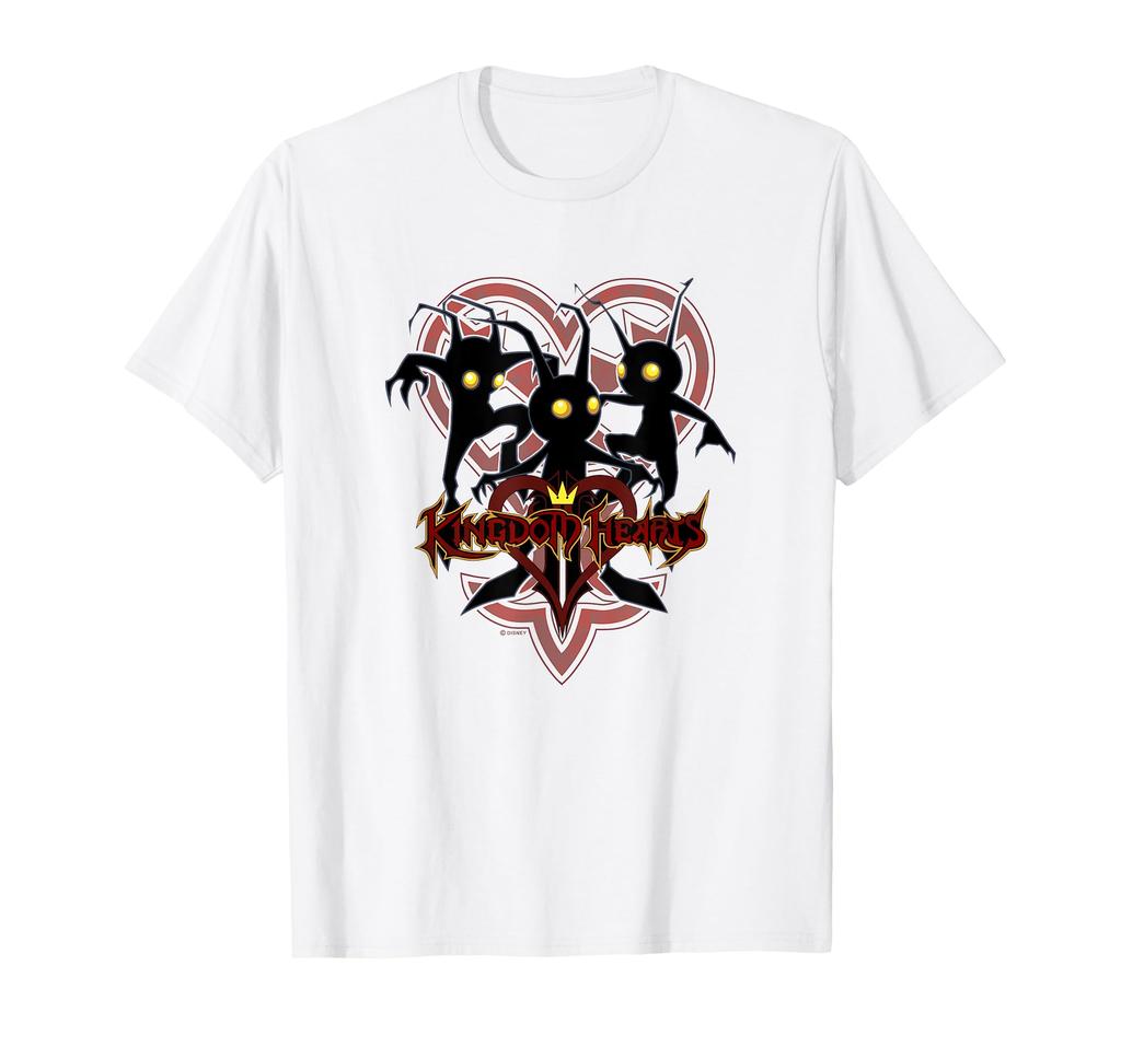 Disney Kingdom Hearts Evil Shadow Heartless Large Breast Poster T-Shirt