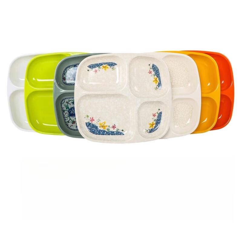 Melamine Sectioned Dinner Tray