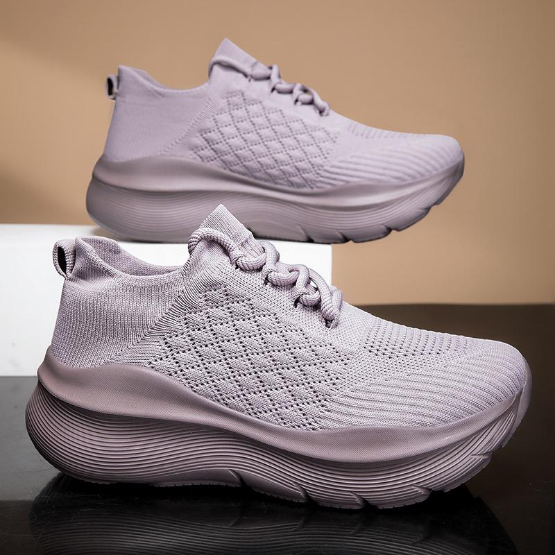 Men's New Casual Sports Mesh Summer Outdoor Soft Sole Comfortable Lace-up Large Size Running Anti Slip and Wear-resistant Shoes