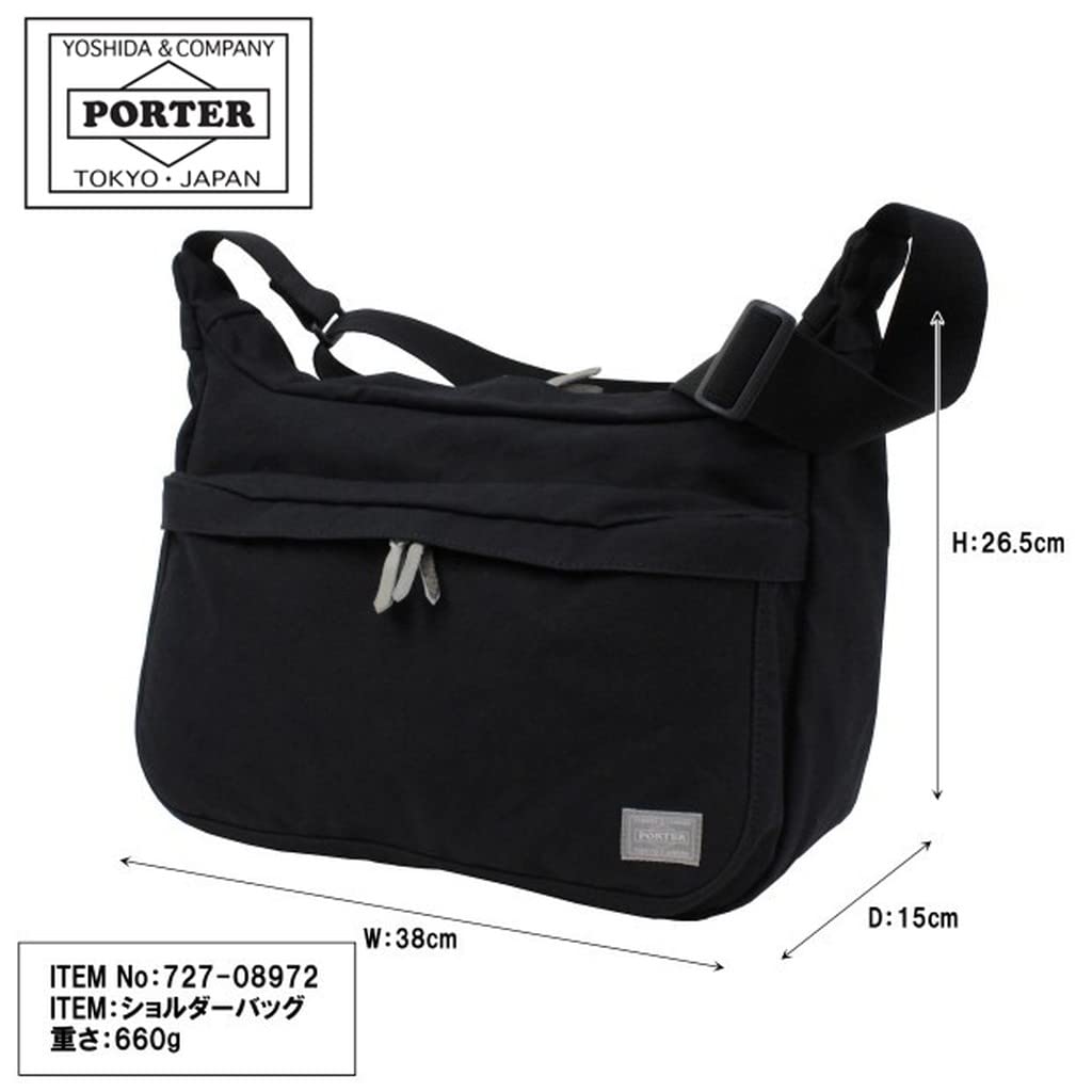 Porter Beat Horizontal Shoulder L (Beige)